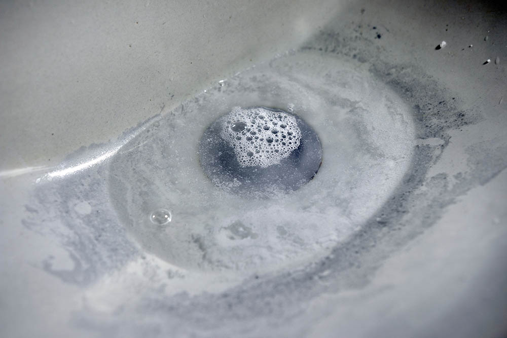 Clogged drain Clogged drain