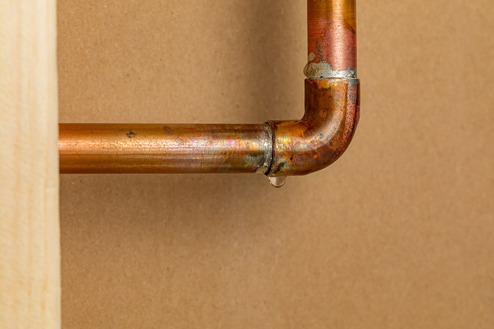 Leaky pipe lines